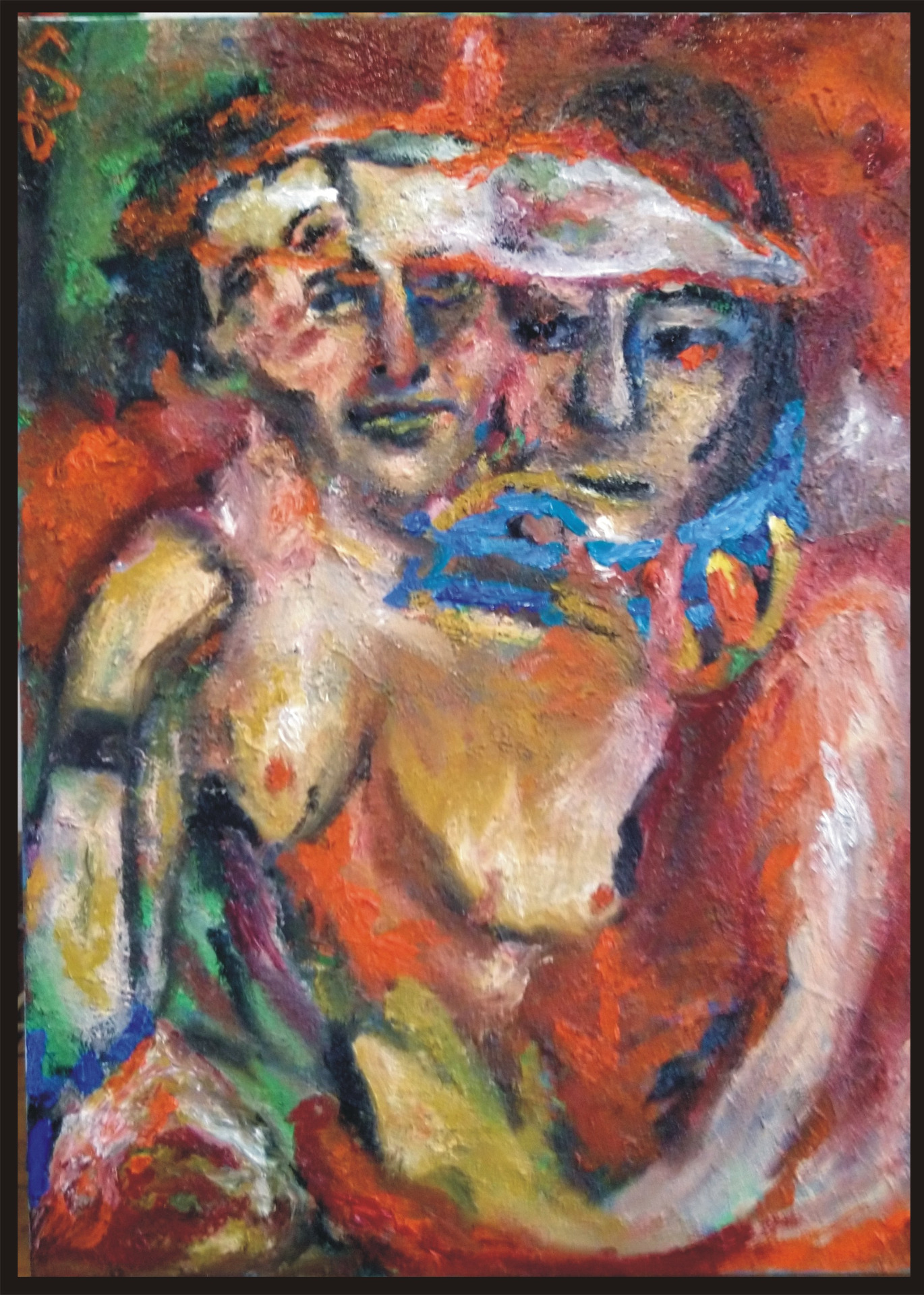 70 x 50 cm olaj vászon